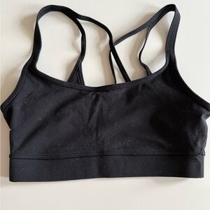 Black Women's Sports Bra